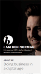 Mobile Screenshot of bennorman.com
